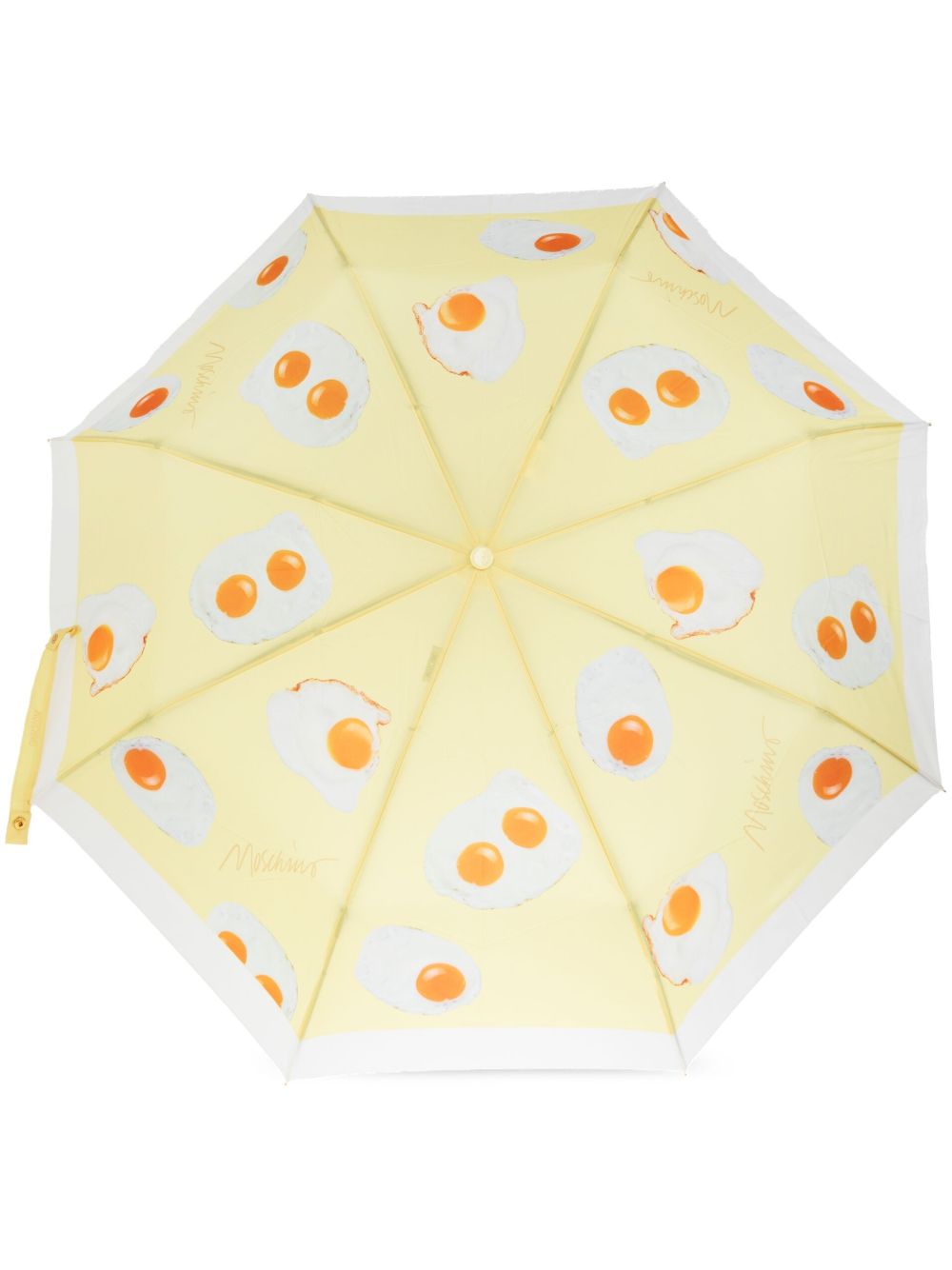 Moschino 鸡蛋印花雨伞 - 黄色