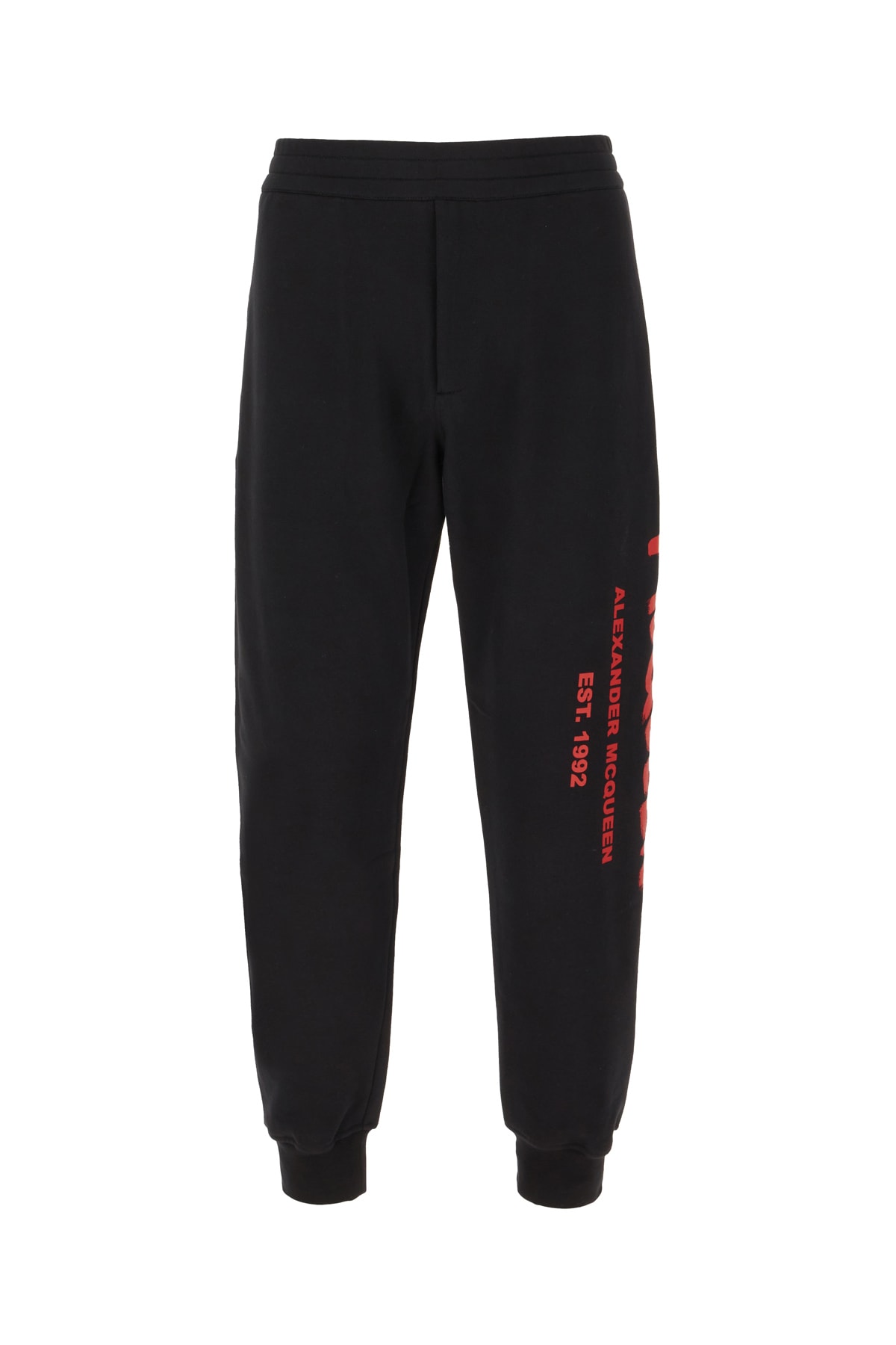 Alexander McQueen Black Cotton Joggers