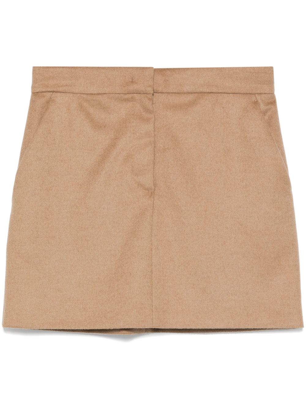 Max Mara Ancella 迷你半身裙 - 褐色