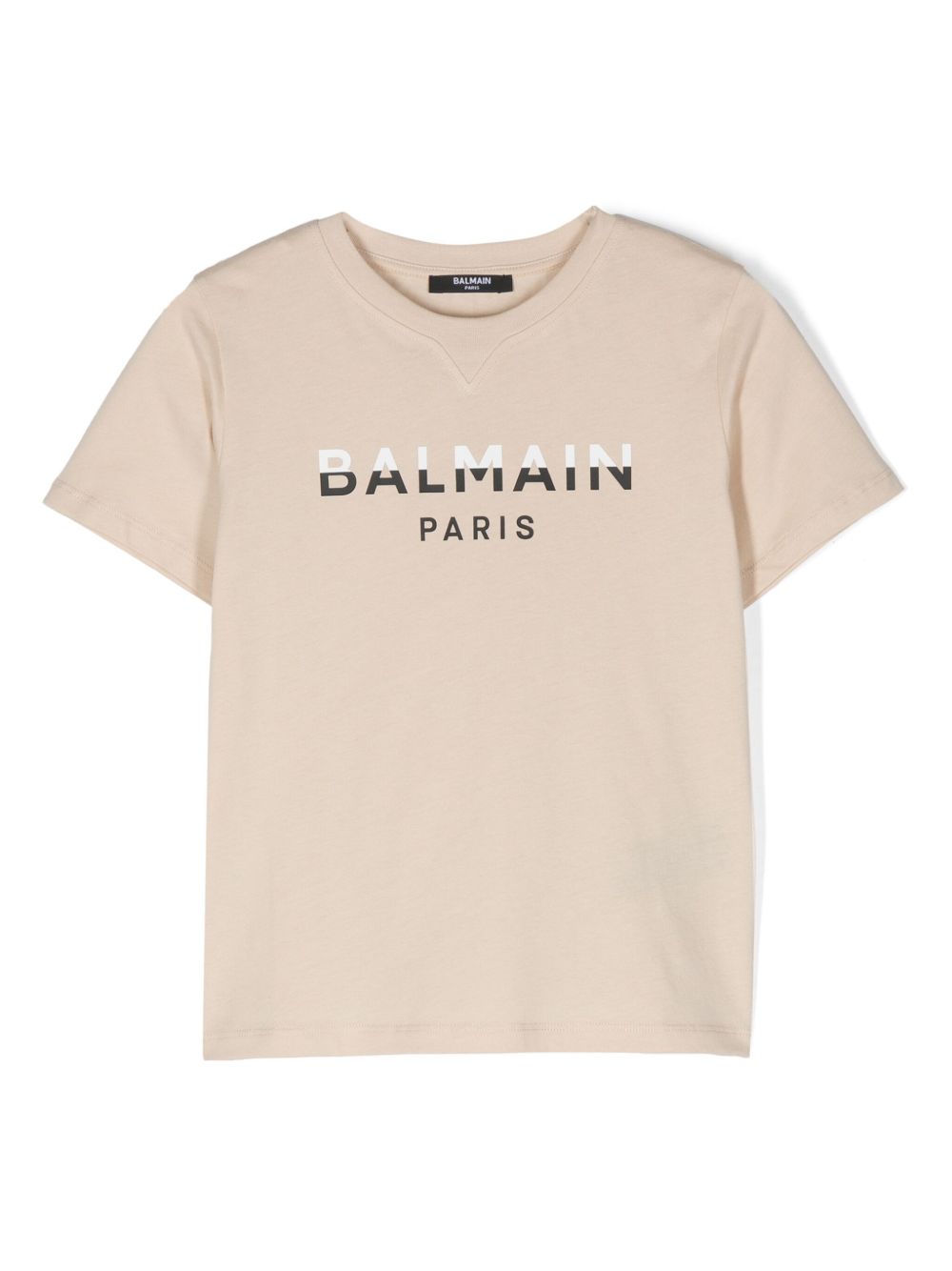 Balmain Kids logo印花棉T恤 - 中性色