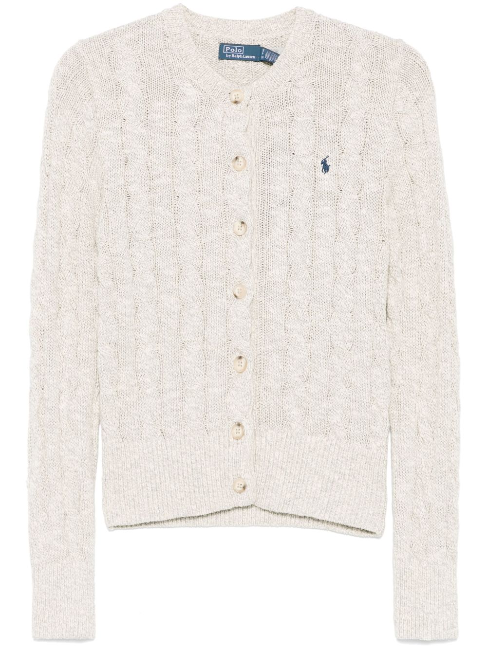 Polo Ralph Lauren Polo Pony 刺绣开衫 - 灰色