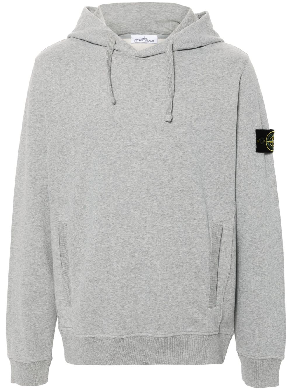 Stone Island 罗盘徽章连帽衫 - 灰色
