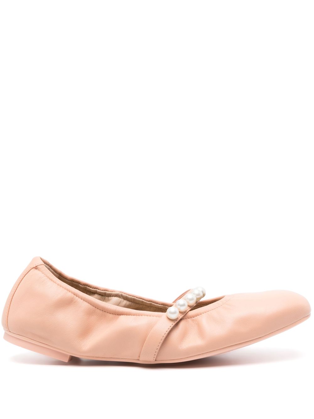 Stuart Weitzman Goldie 芭蕾平底鞋 - 粉色