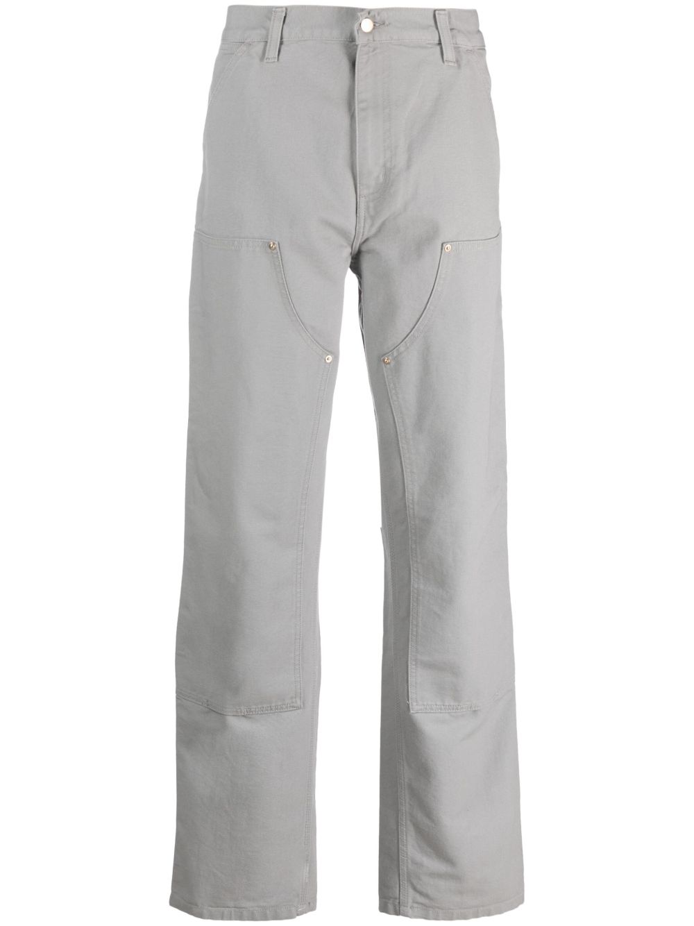Carhartt WIP Double Knee 直筒长裤 - 灰色