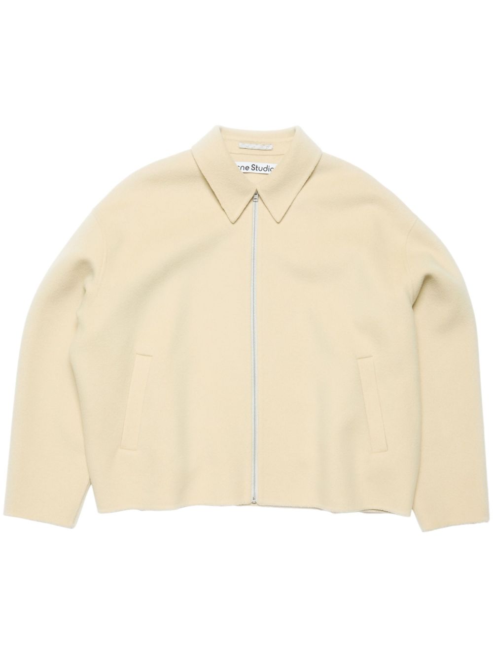 Acne Studios 羊毛拉链夹克 - 中性色