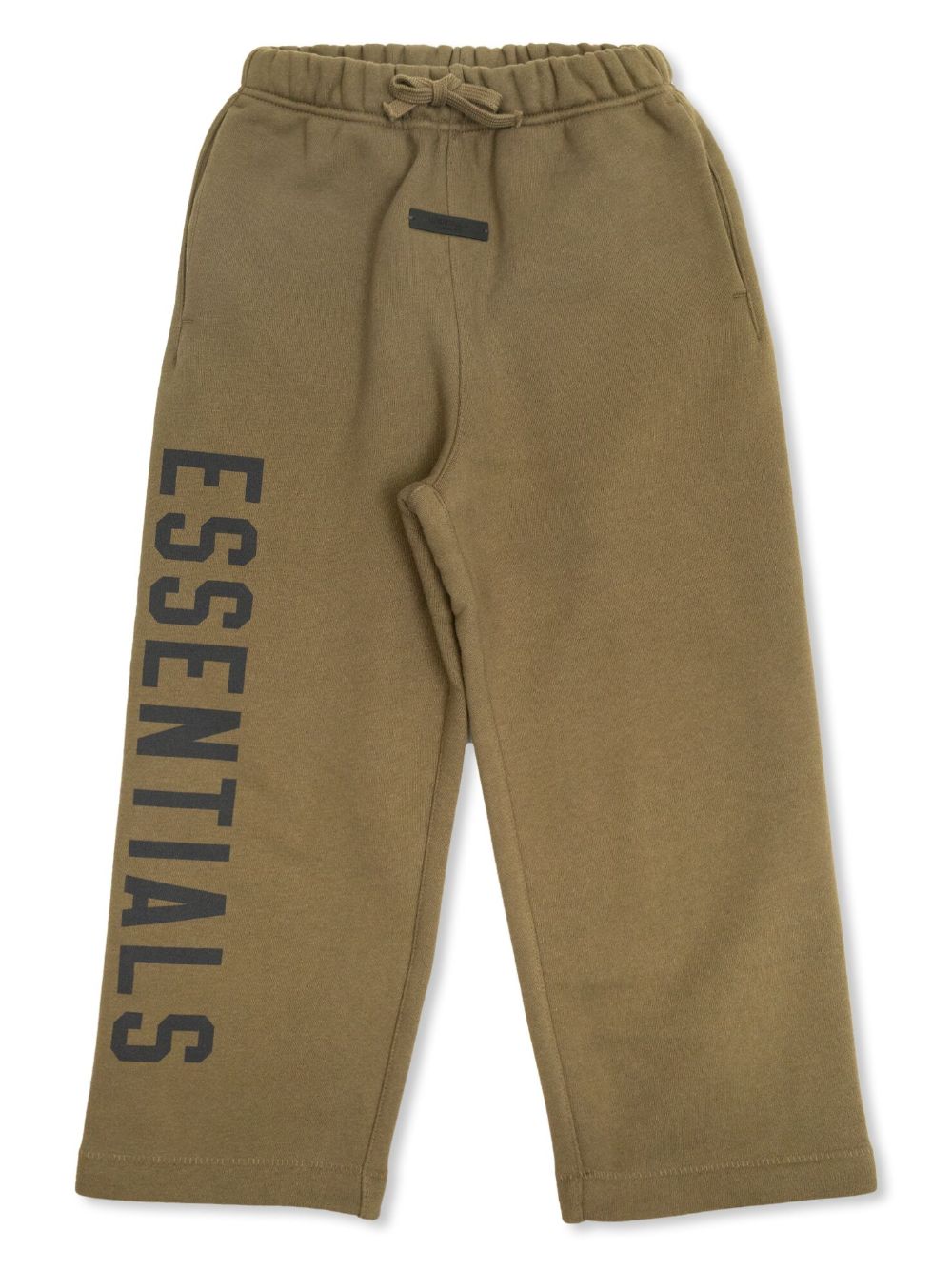FEAR OF GOD ESSENTIALS KIDS logo印花运动裤 - 绿色