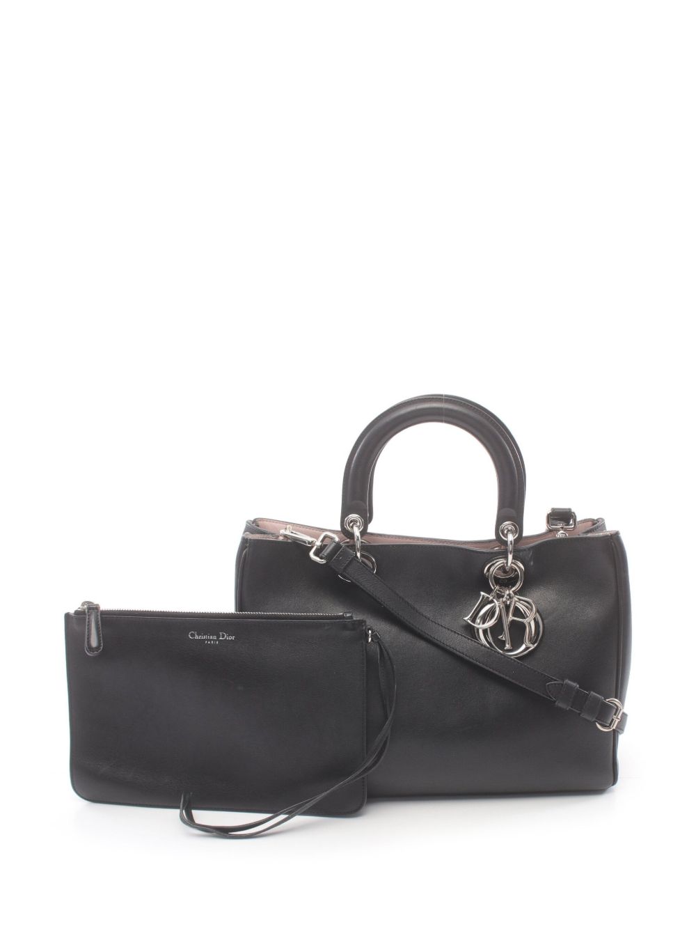 Christian Dior Pre-Owned Diorissimo 两用手提包（2010年代典藏款） - 黑色
