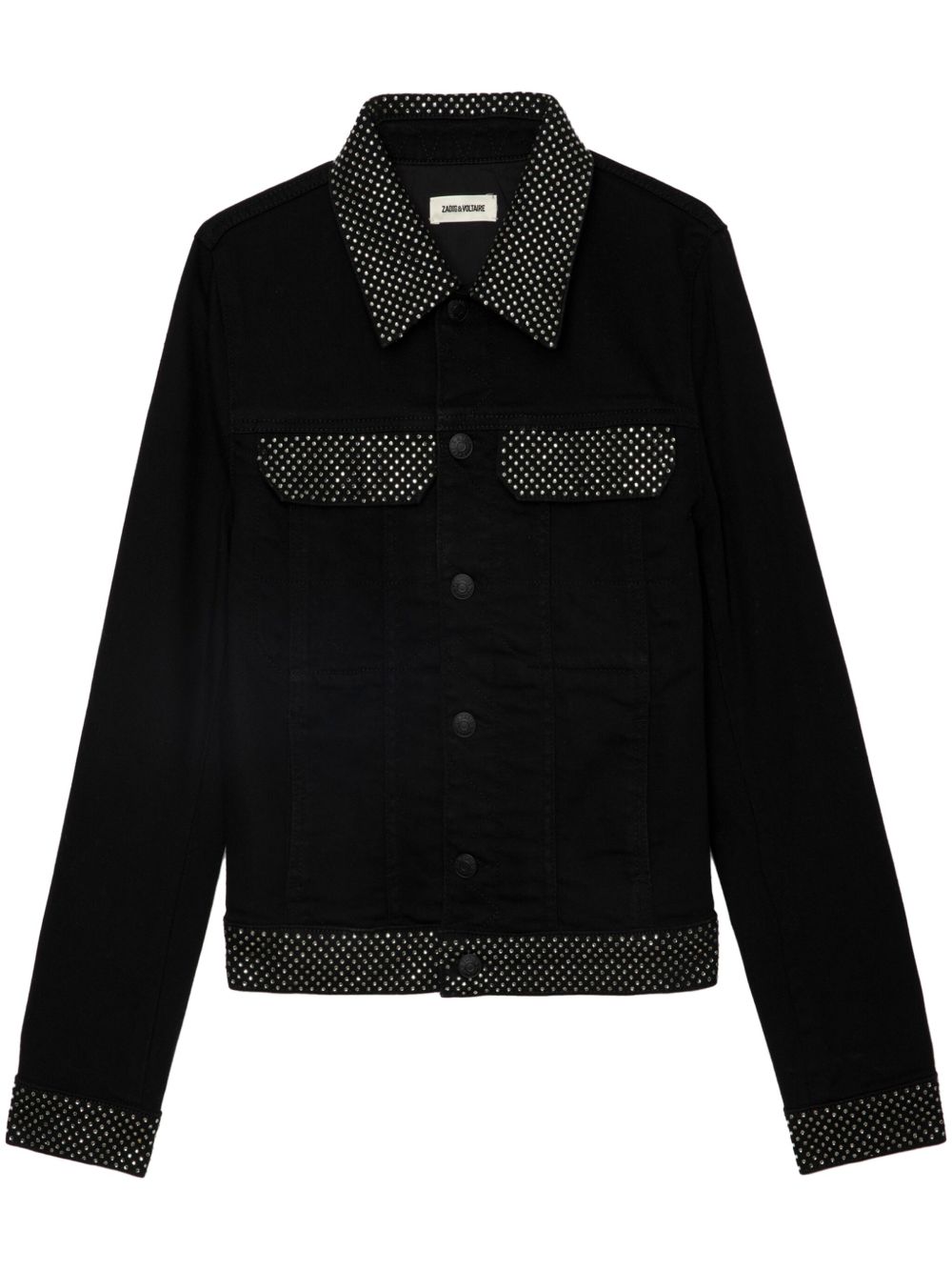 Zadig&Voltaire Kioky 牛仔夹克 - 黑色