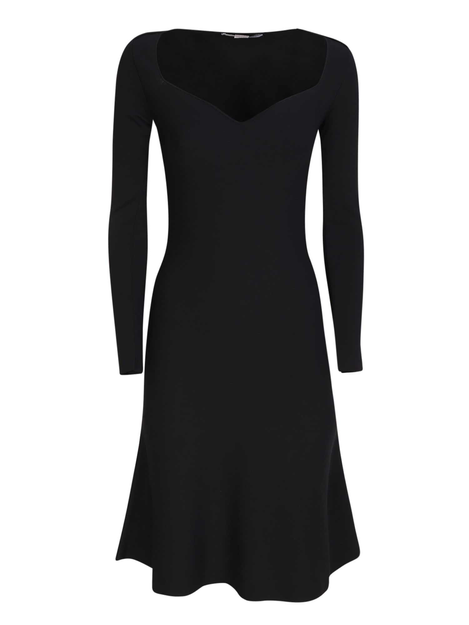 Stella McCartney 黑色心形领连衣裙