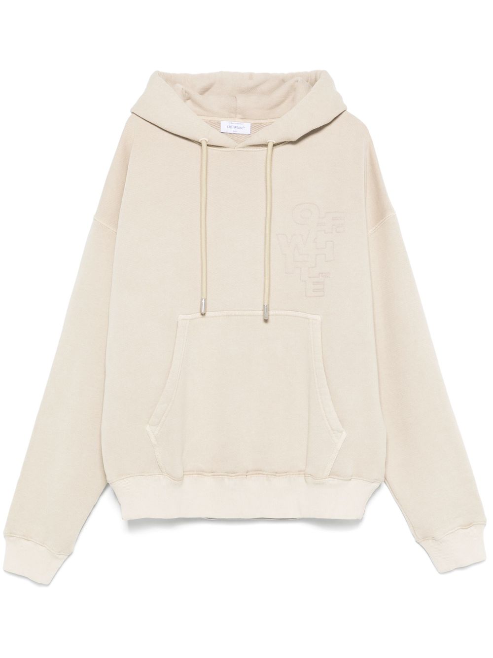 Off-White Outline Arrow 连帽衫 - 中性色