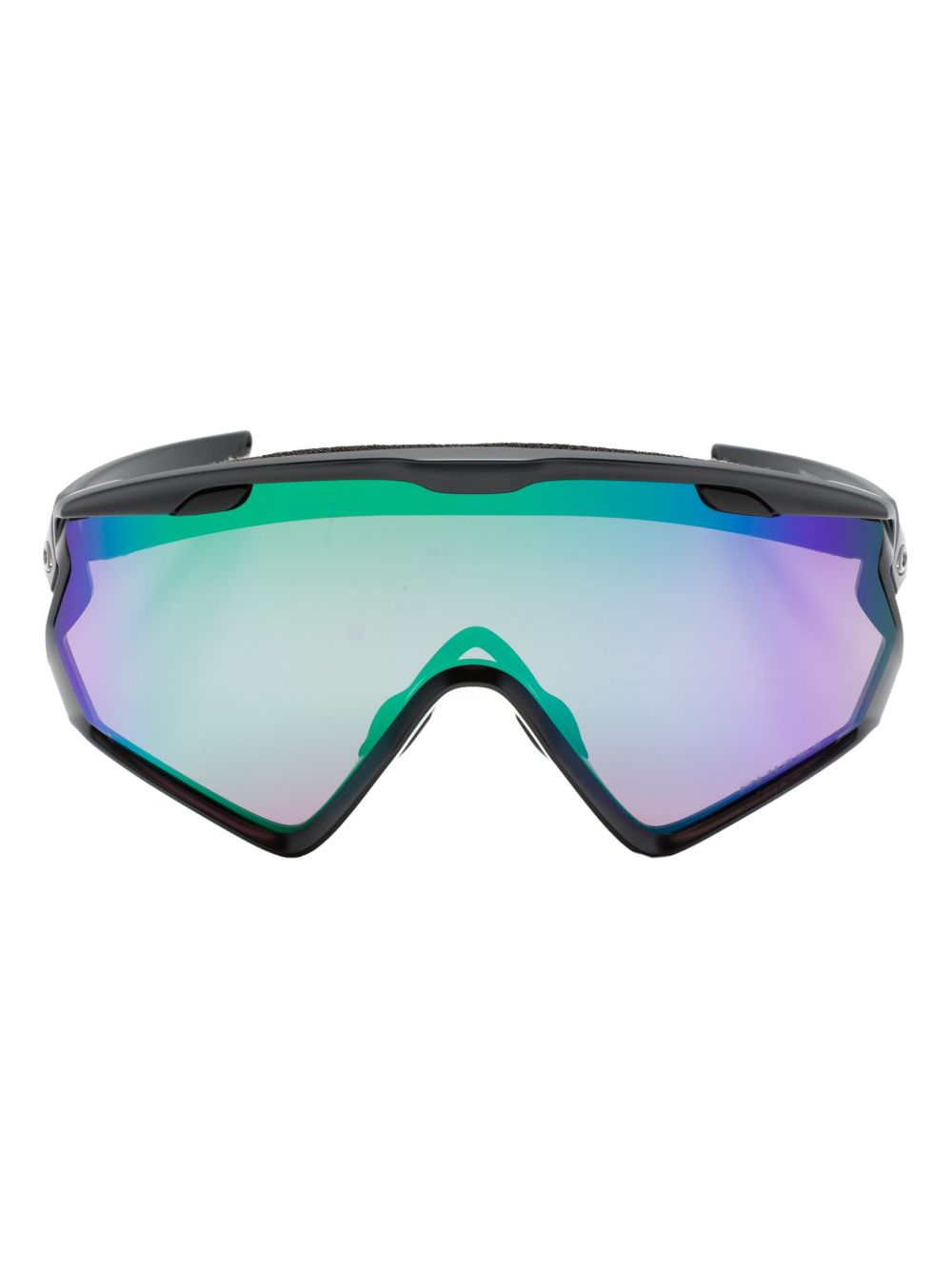 Oakley Wind Jacket 2.0 盾形太阳眼镜 - 黑色