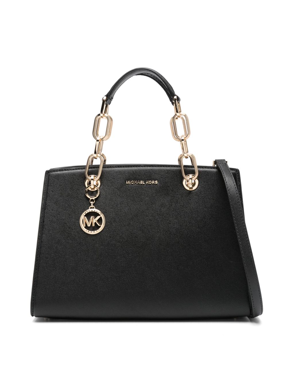 Michael Kors Cynthia 小号手提包 - 黑色