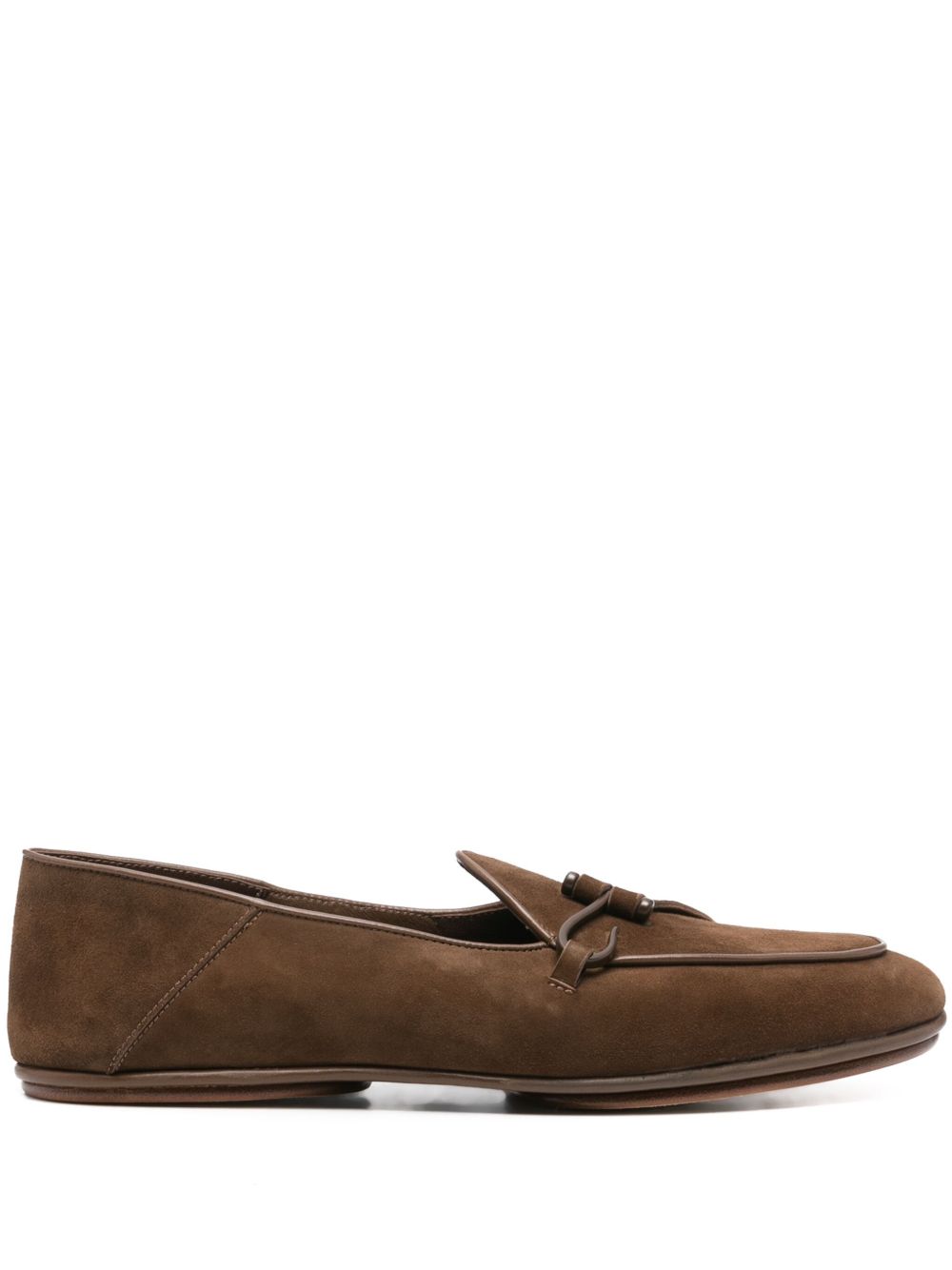 Edhen Milano Comporta Fly 乐福鞋 - 褐色