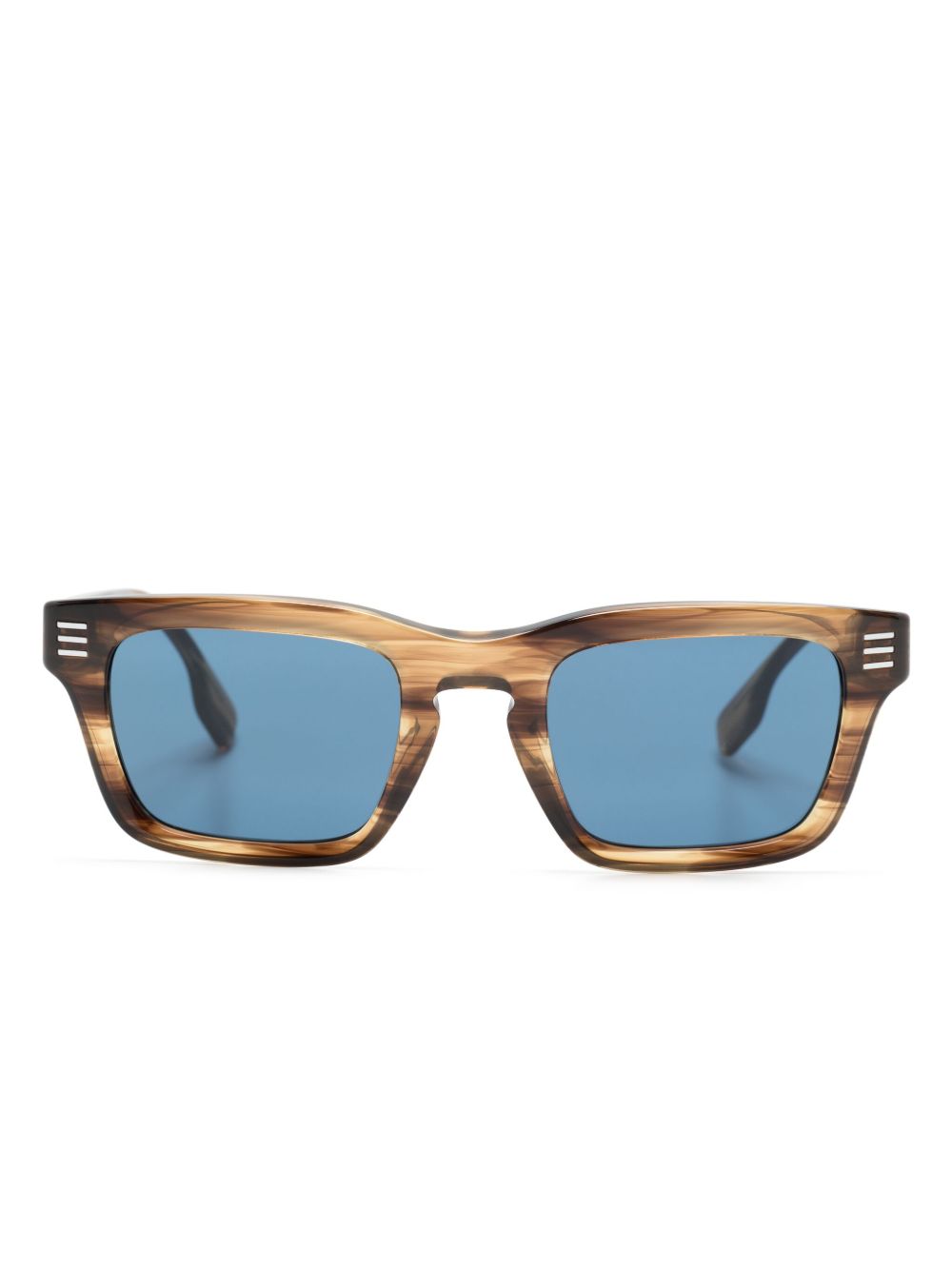 Burberry Eyewear B4403 方框太阳眼镜 - 褐色
