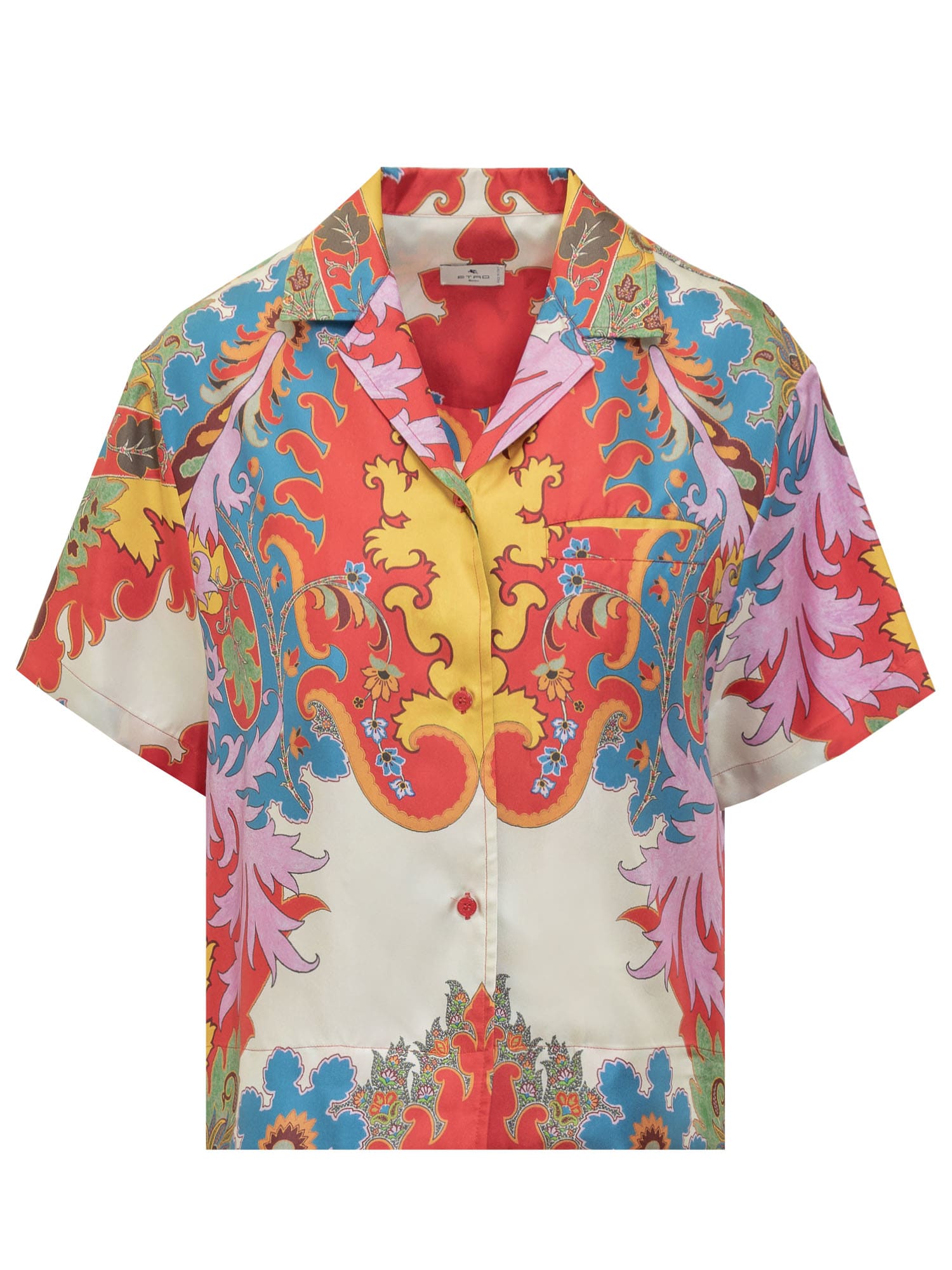 Etro丝绸衬衫