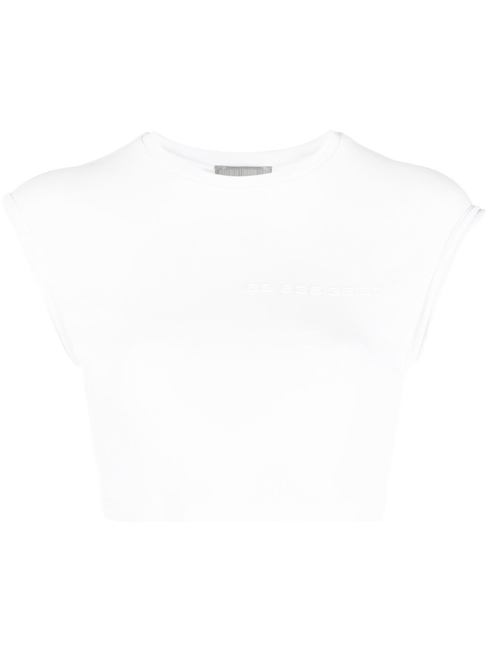 VETEMENTS 纯色短款上衣 - 白色