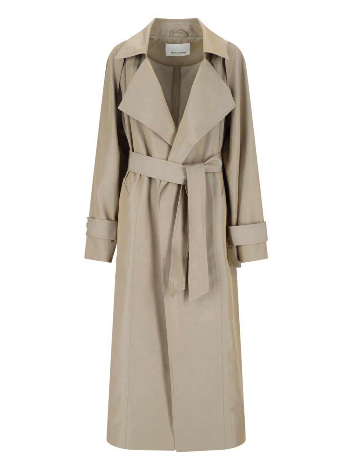 The Frankie Shop 'Astoria' Single-Breasted Trench Coat