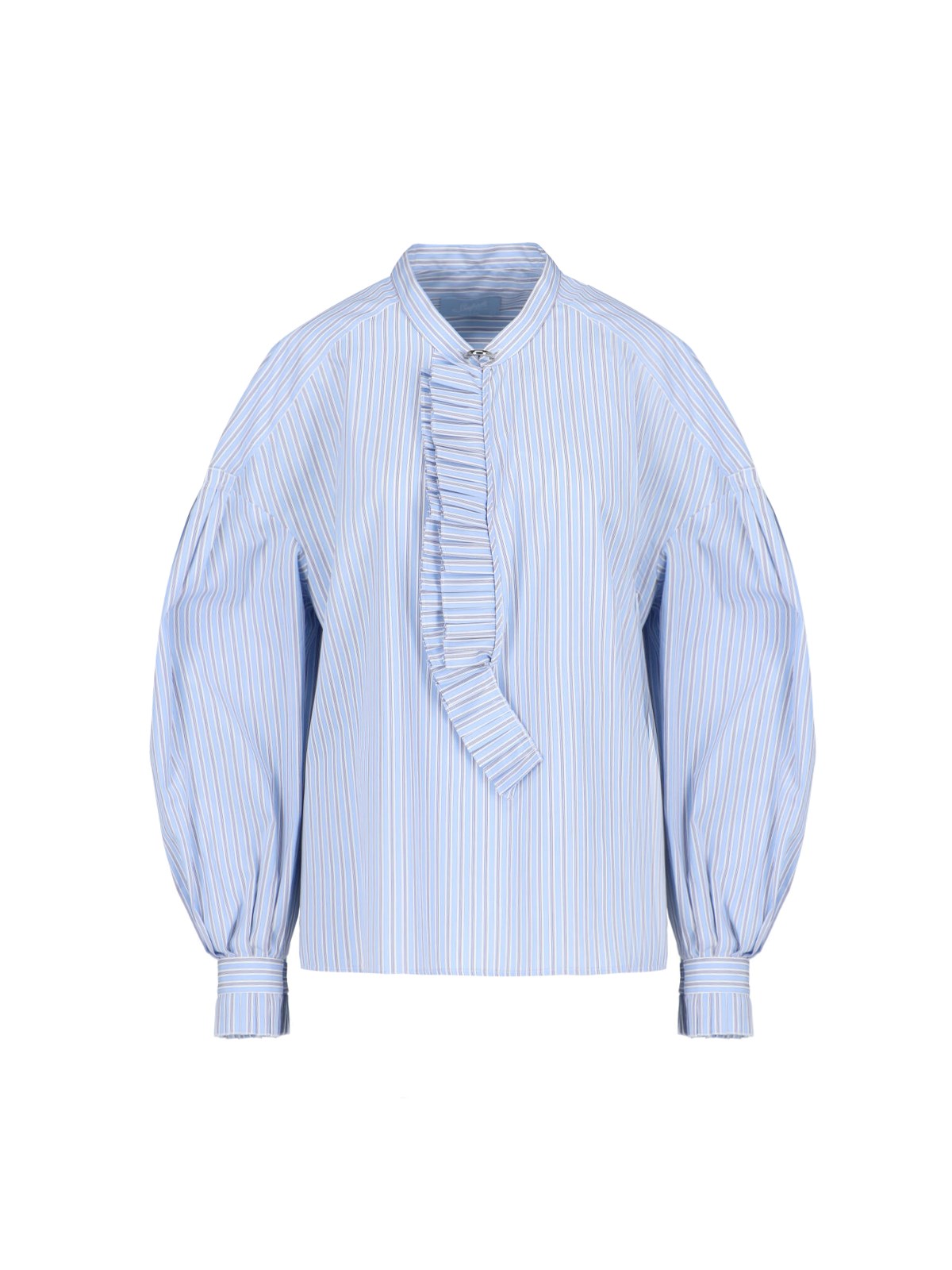 Seafarer 'Lena' Striped Ruffled Shirt
