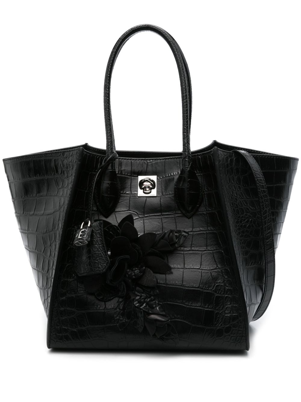 Ermanno Scervino Maggie 大号手提包 - 黑色