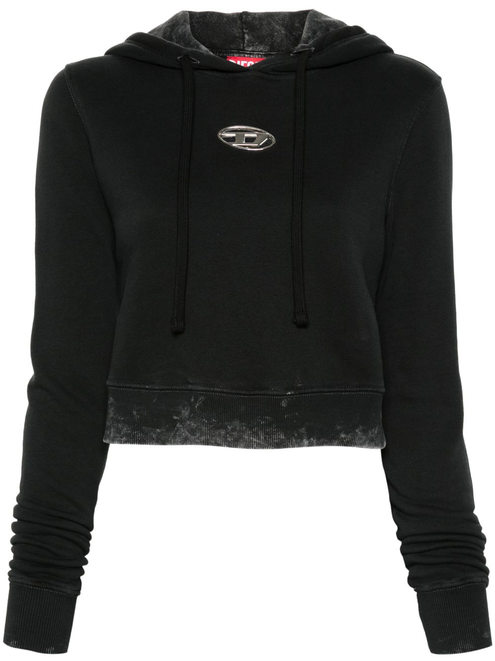 Diesel F-Slimmy-Hood-P5 连帽衫 - 黑色