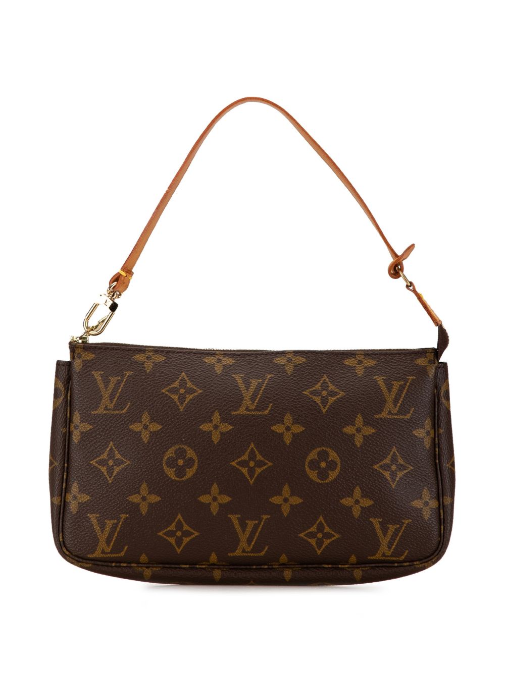 Louis Vuitton Pre-Owned Monogram Pochette Accessoires 单肩包（1995年典藏款） - 褐色