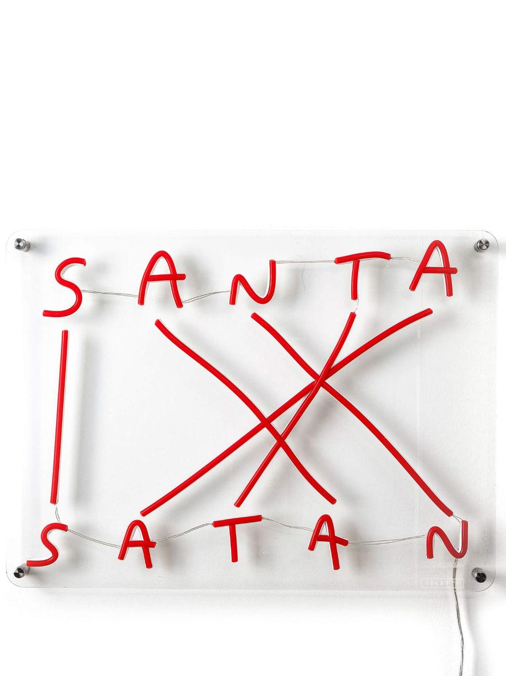 Seletti Santa led 台灯 - 红色