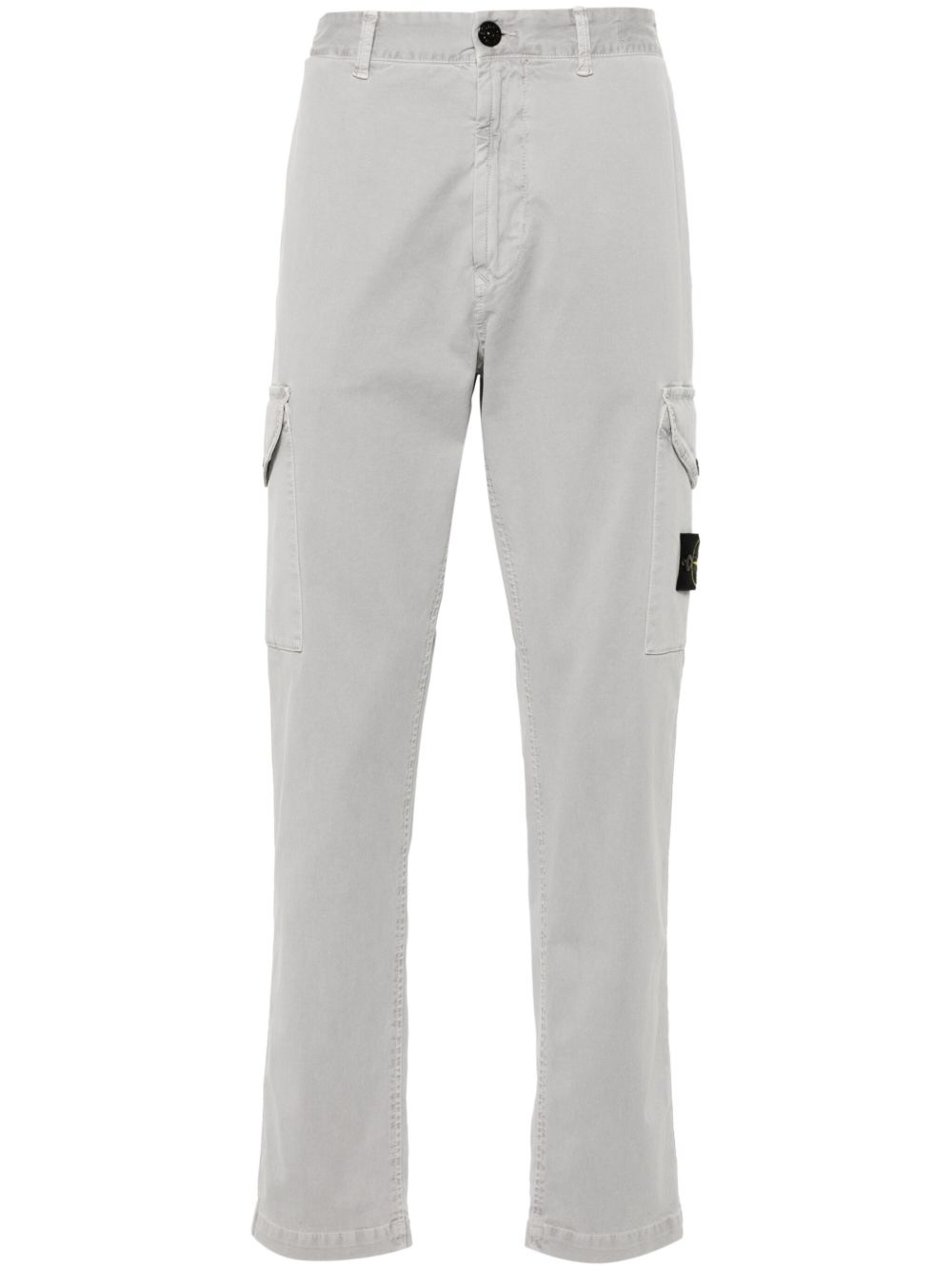 Stone Island 锥形工装裤 - 灰色