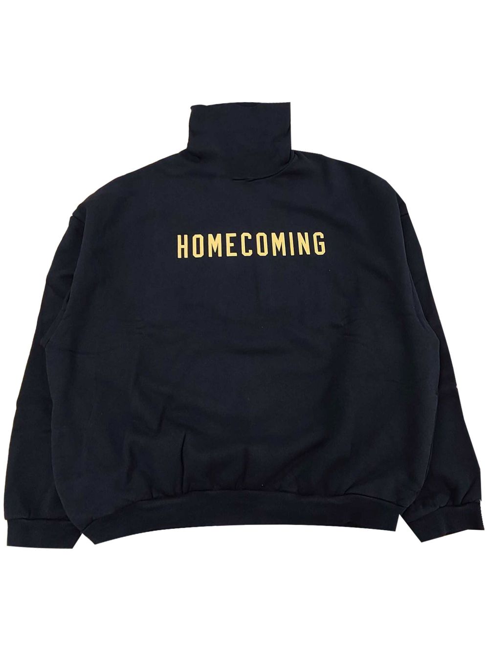 FEAR OF GOD ESSENTIALS 标语印花卫衣 - 黑色