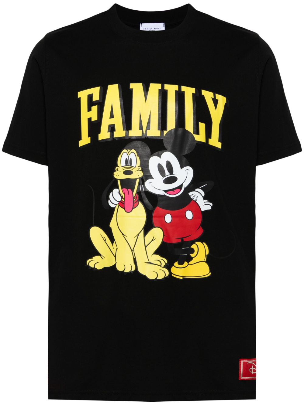 Family First x Disney Duo T恤 - 黑色