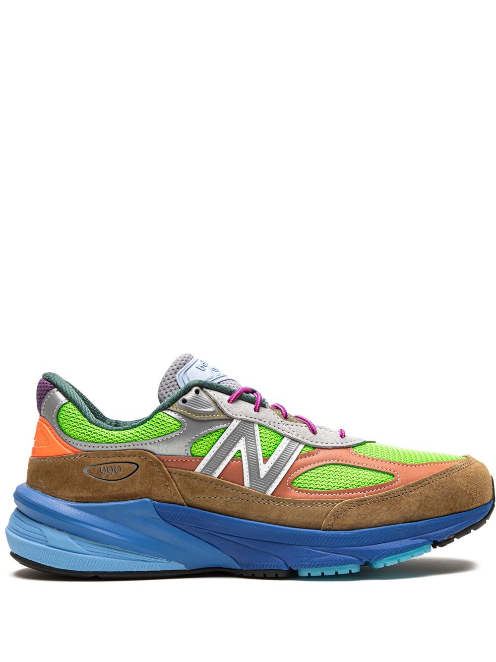New Balance x Action Bronson 990 V6 Baklava 运动鞋 - 绿色