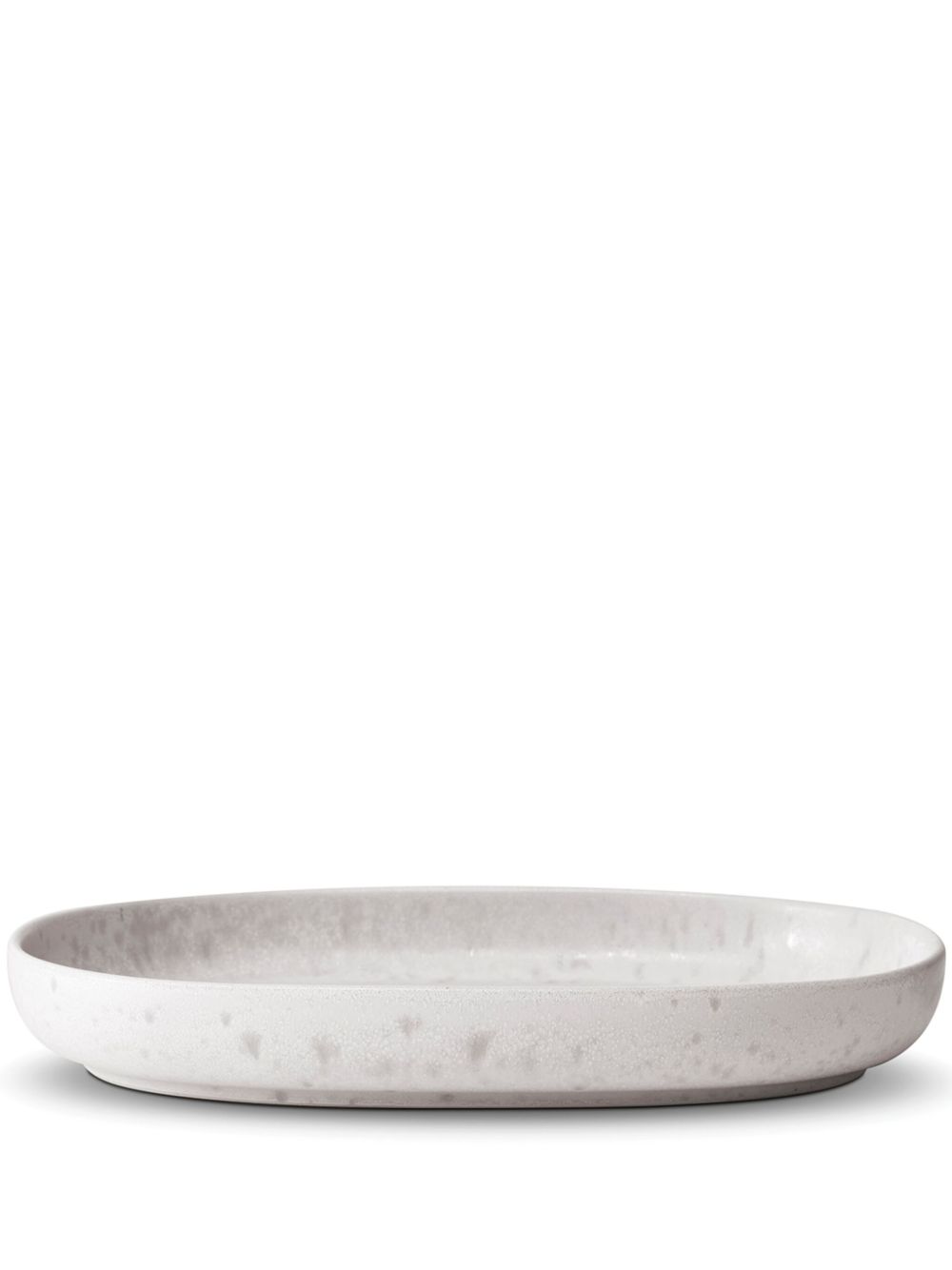 L'Objet Terra 小号陶瓷餐盘（3厘米 x 23厘米） - 白色