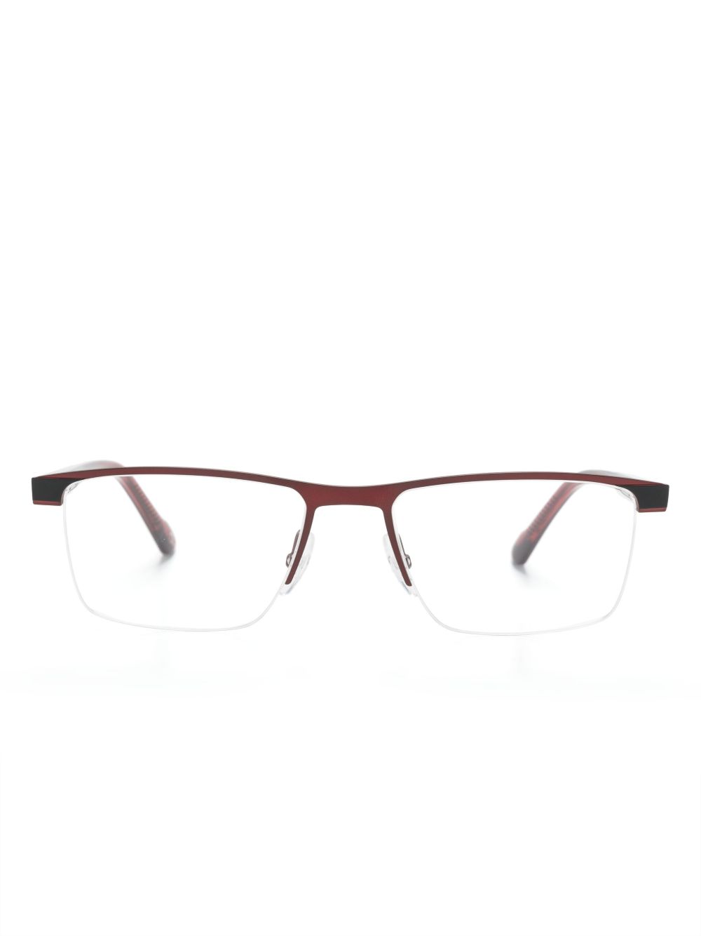 Etnia Barcelona Münster 长方形镜框眼镜 - 红色