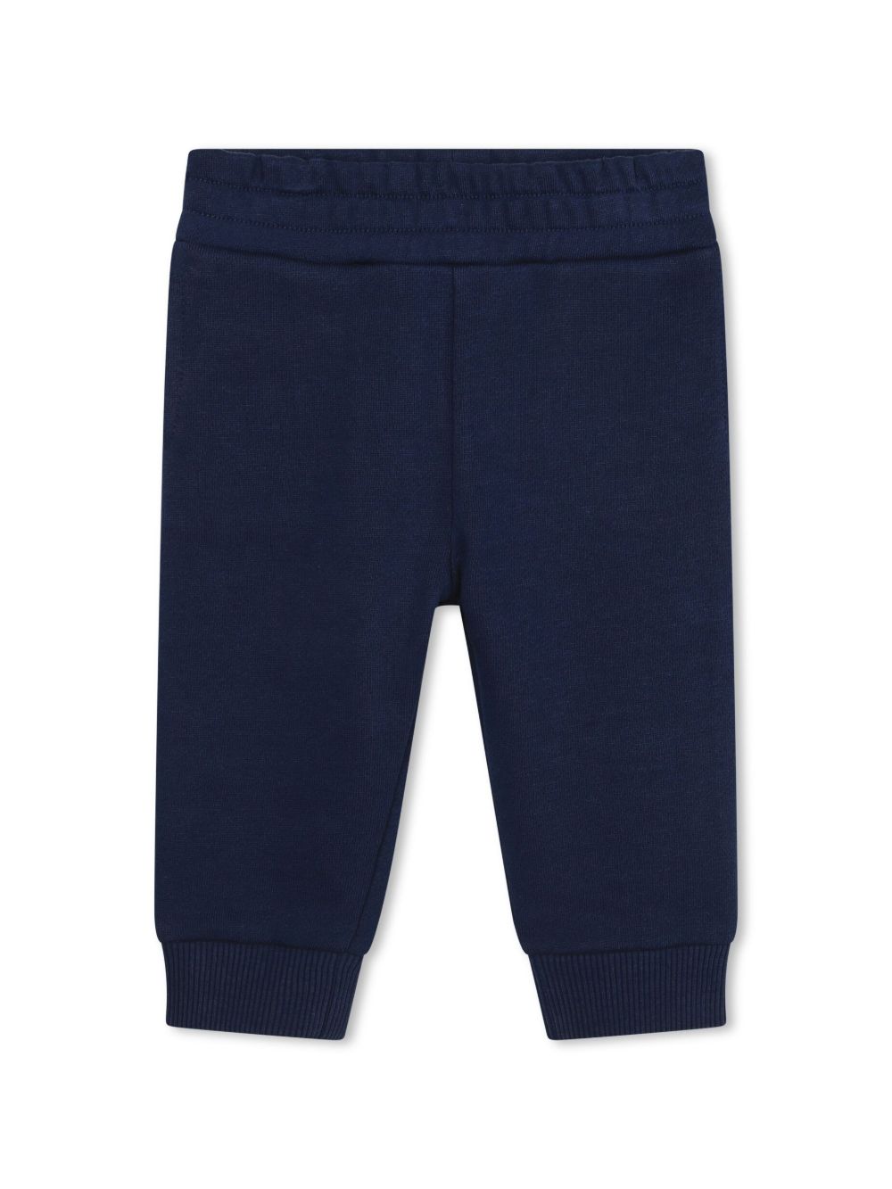 Kenzo Kids logo压纹棉运动裤 - 蓝色