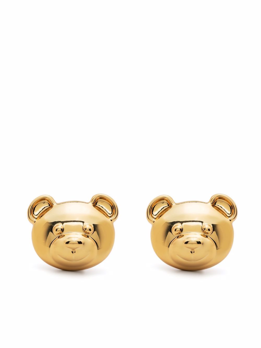 Moschino 莫斯奇诺 Teddy Bear 套穿式耳环 - 金色