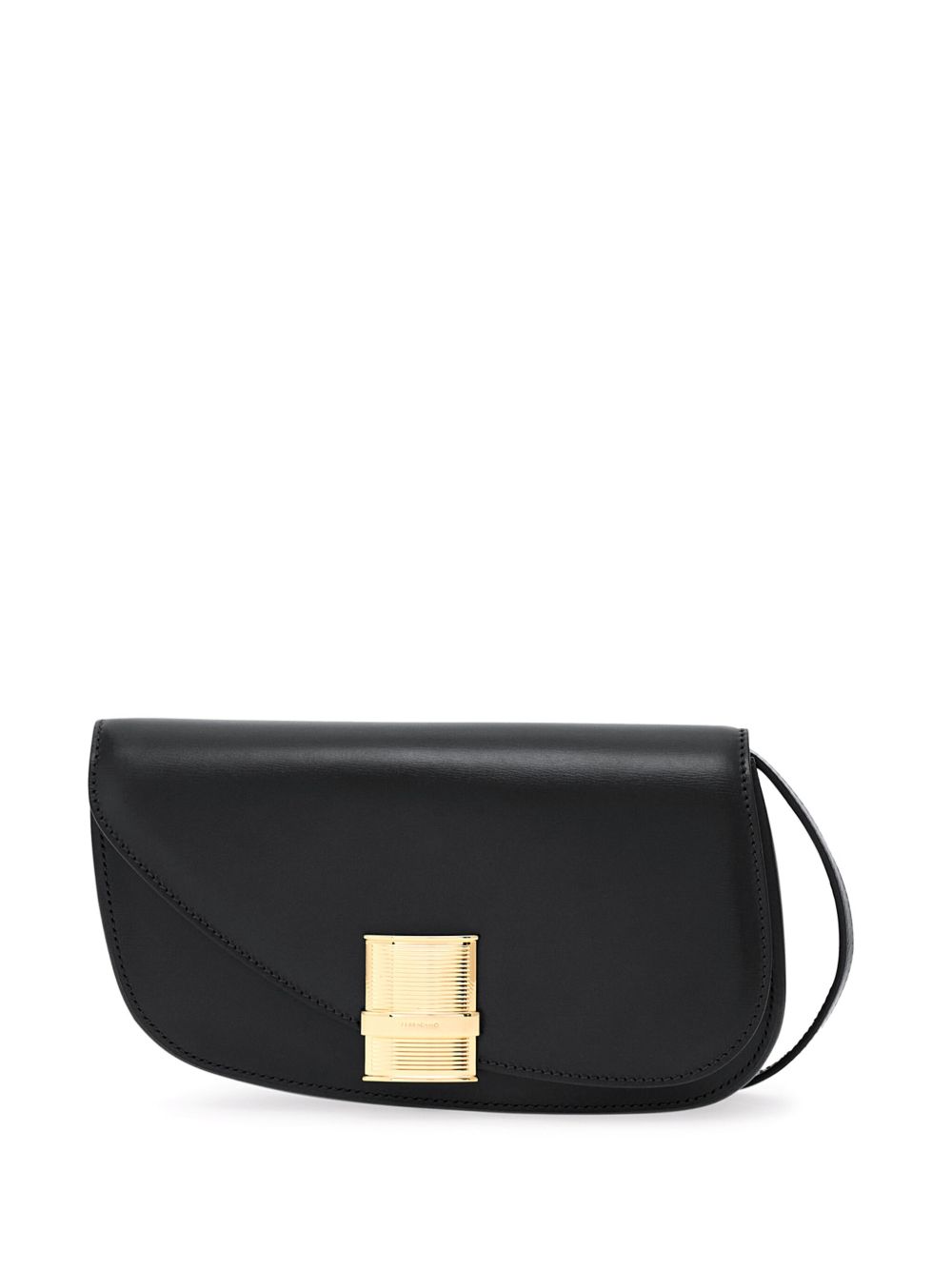 Ferragamo Fiamma 斜挎包 - 黑色
