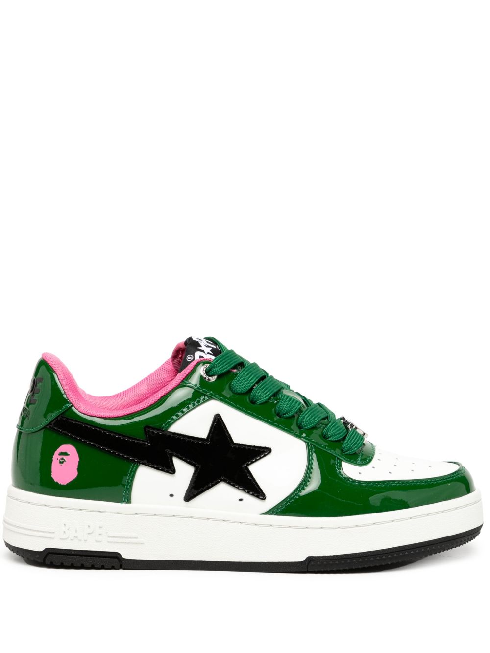 A BATHING APE® STA #1 运动鞋 - 绿色