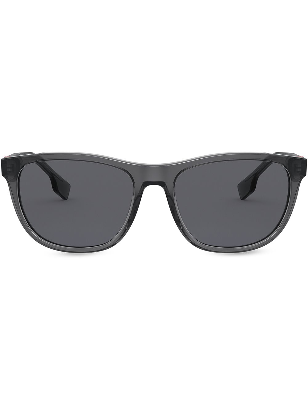 Burberry Eyewear 有色镜片方框太阳眼镜 - 灰色