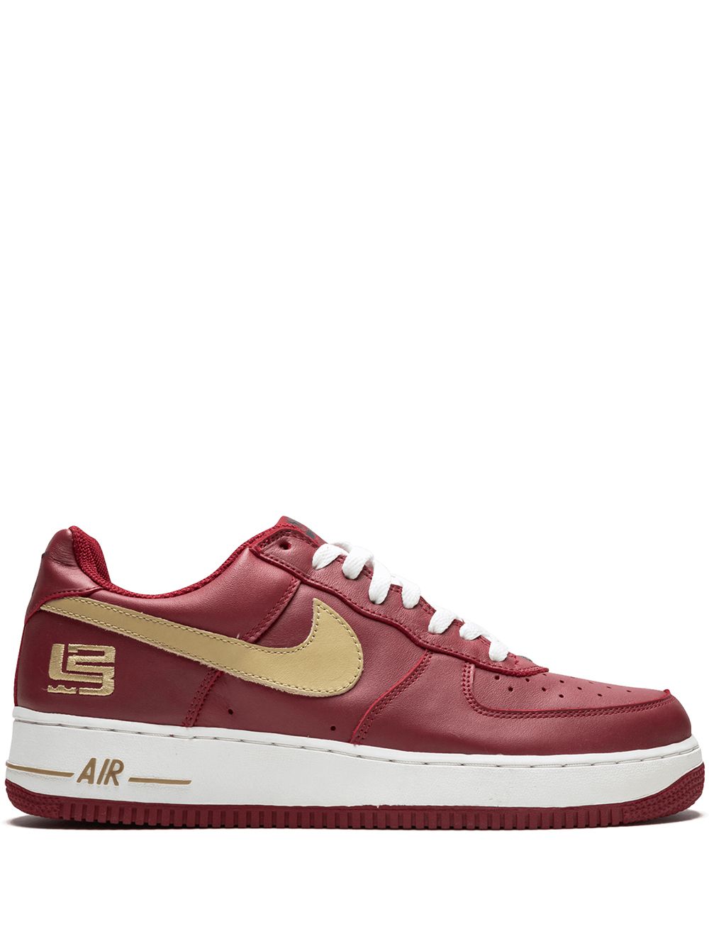 Nike Air Force 1板鞋 - 红色