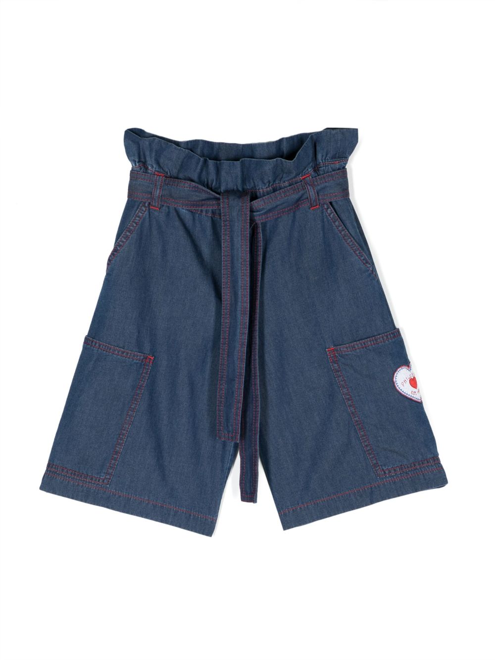 Philosophy Di Lorenzo Serafini Kids 直筒短裤 - 蓝色