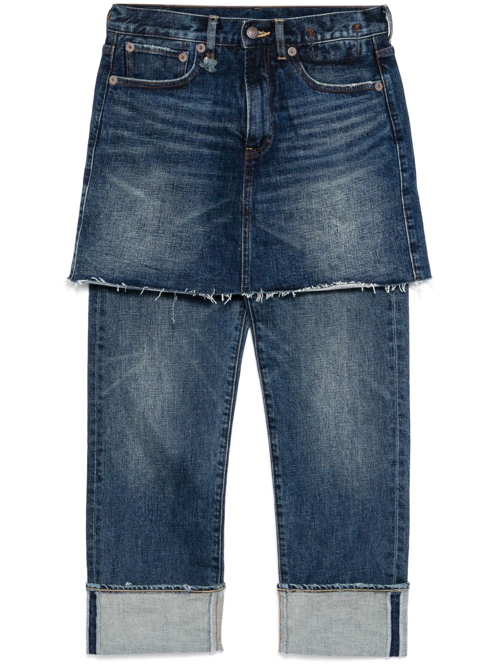R13 Romeo Double Classic 牛仔裤 - 蓝色