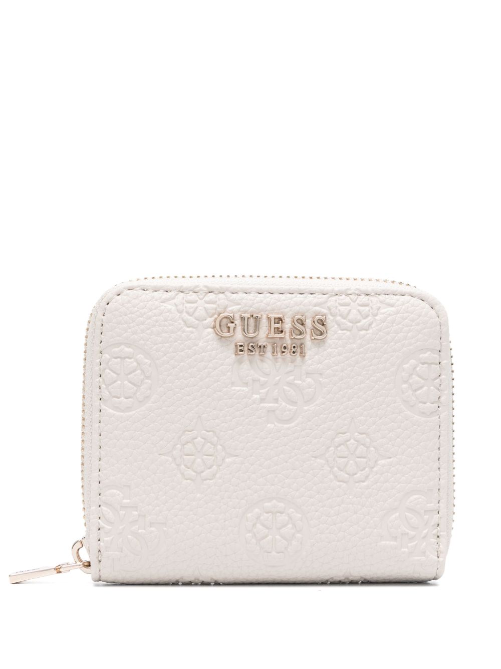 GUESS USA logo字母钱包 - 白色