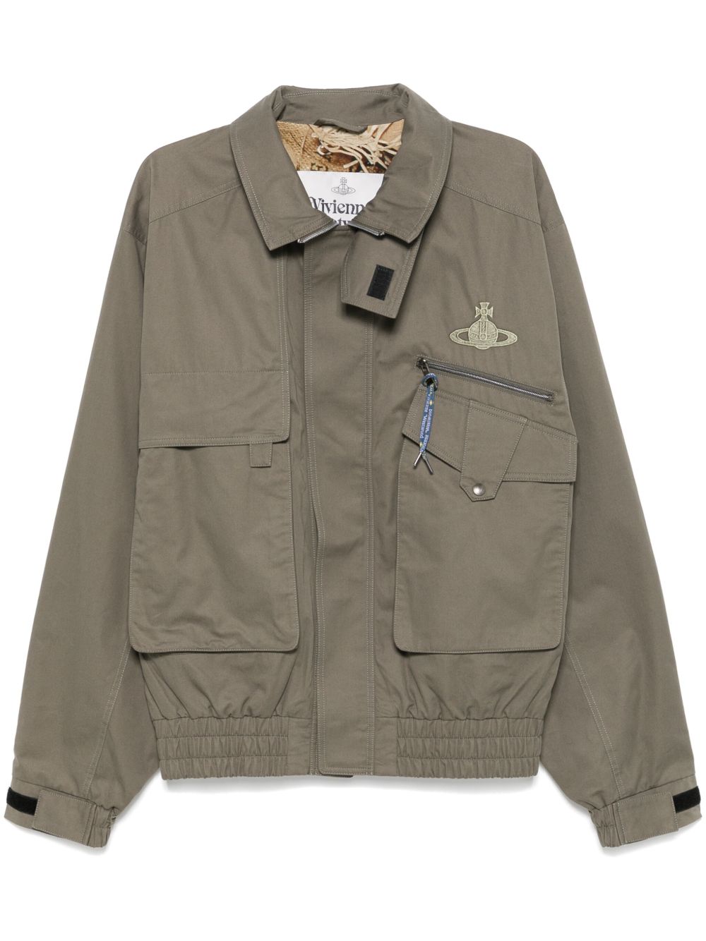 Vivienne Westwood Memphis 飞行员夹克 - 绿色