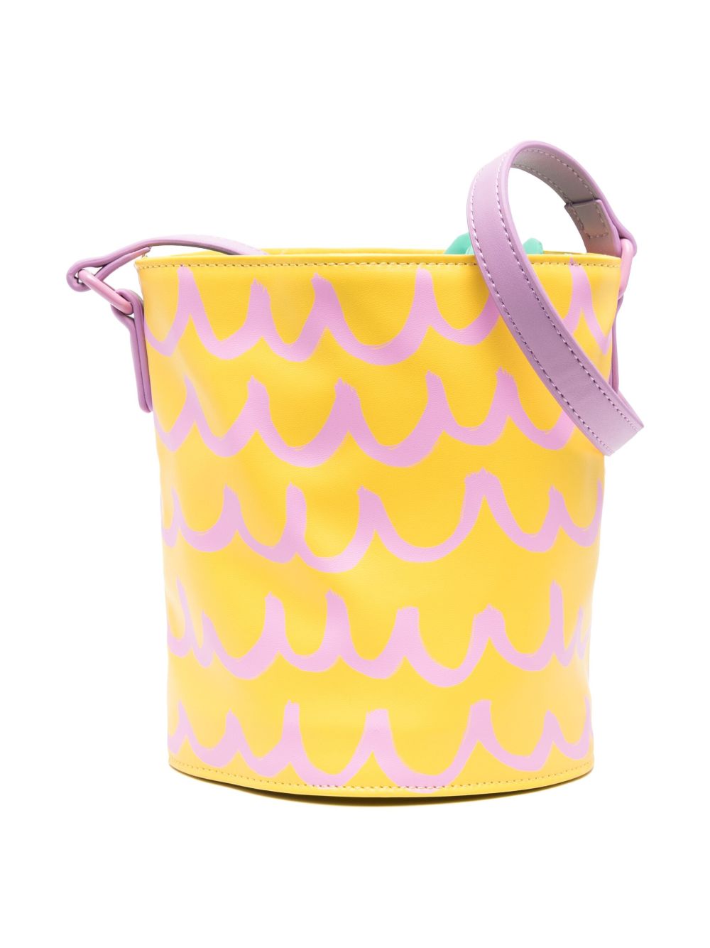 Stella McCartney Kids Pineapple 造型斜挎包 - 黄色