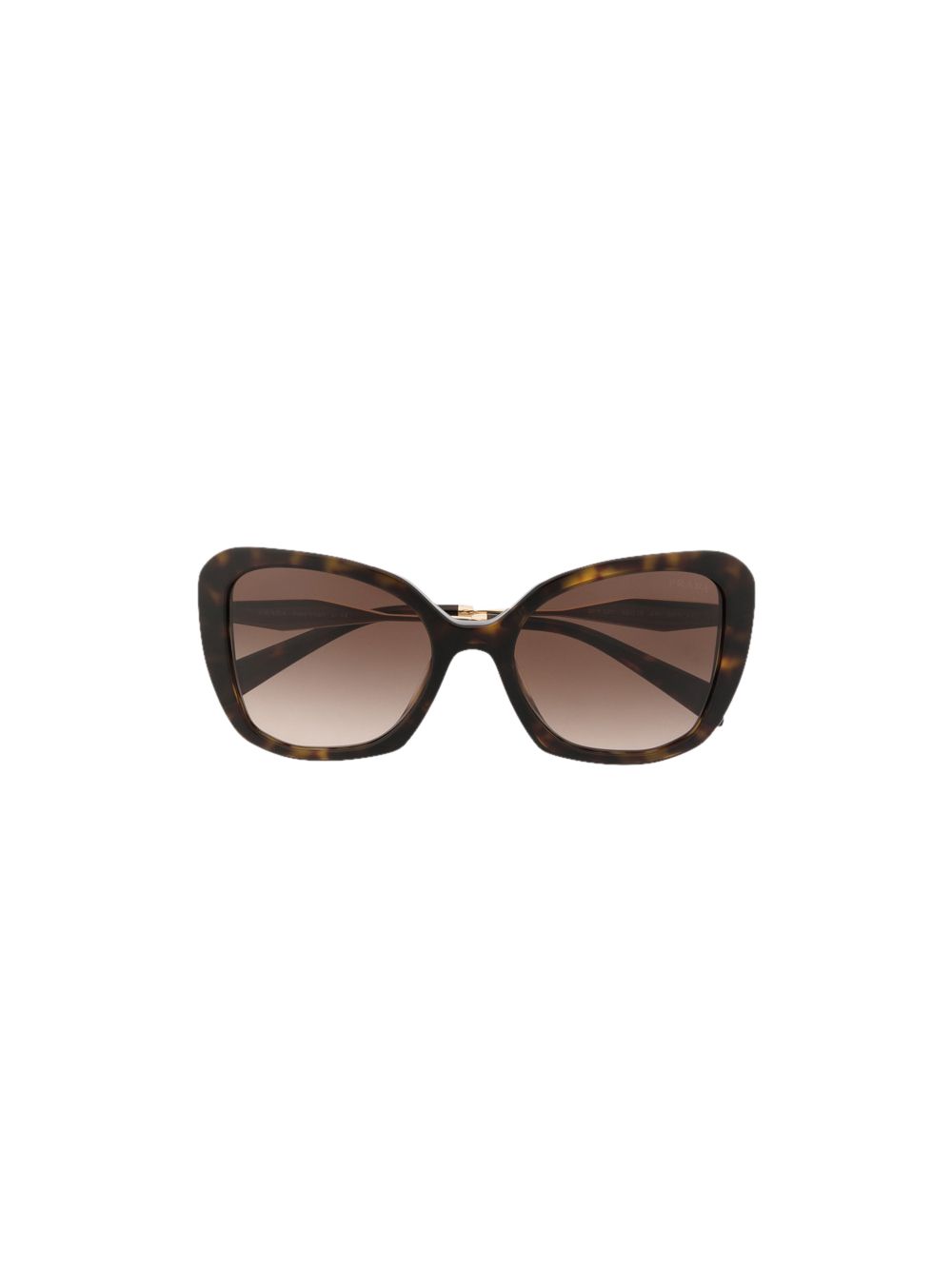 Prada Eyewear 渐色镜片超大框太阳眼镜 - 紫色