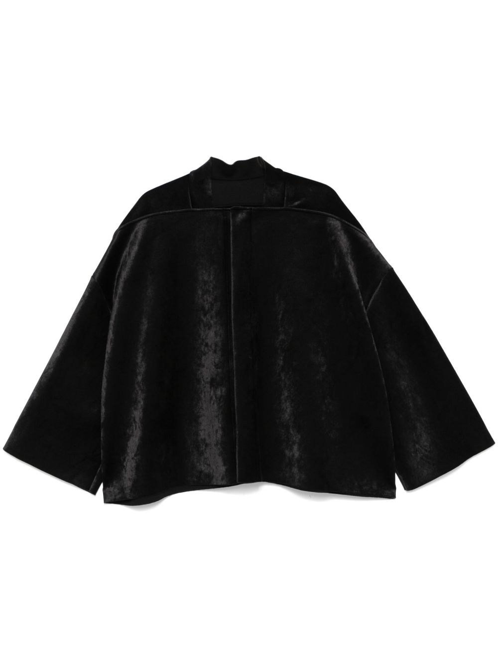 Rick Owens Lilies 丝绒夹克 - 黑色