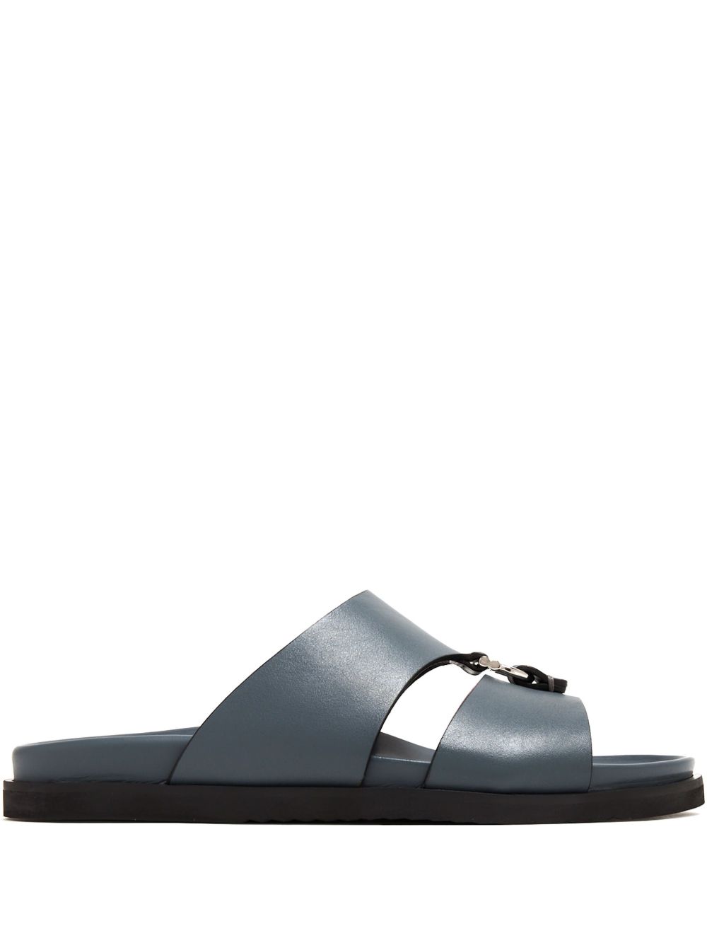 Stuart Weitzman Aylin 皮质凉鞋 - 灰色