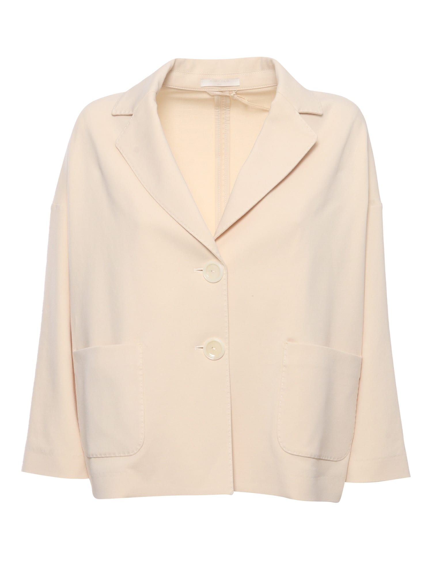 Circolo 1901 Beige Pea Jacket