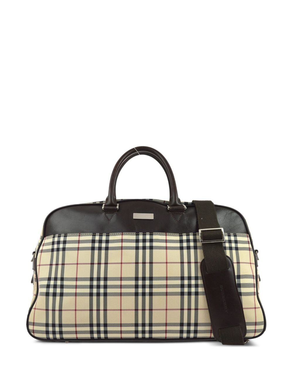 Burberry Pre-Owned Nova Check 手提旅行袋（1990-2000年代典藏款） - 中性色