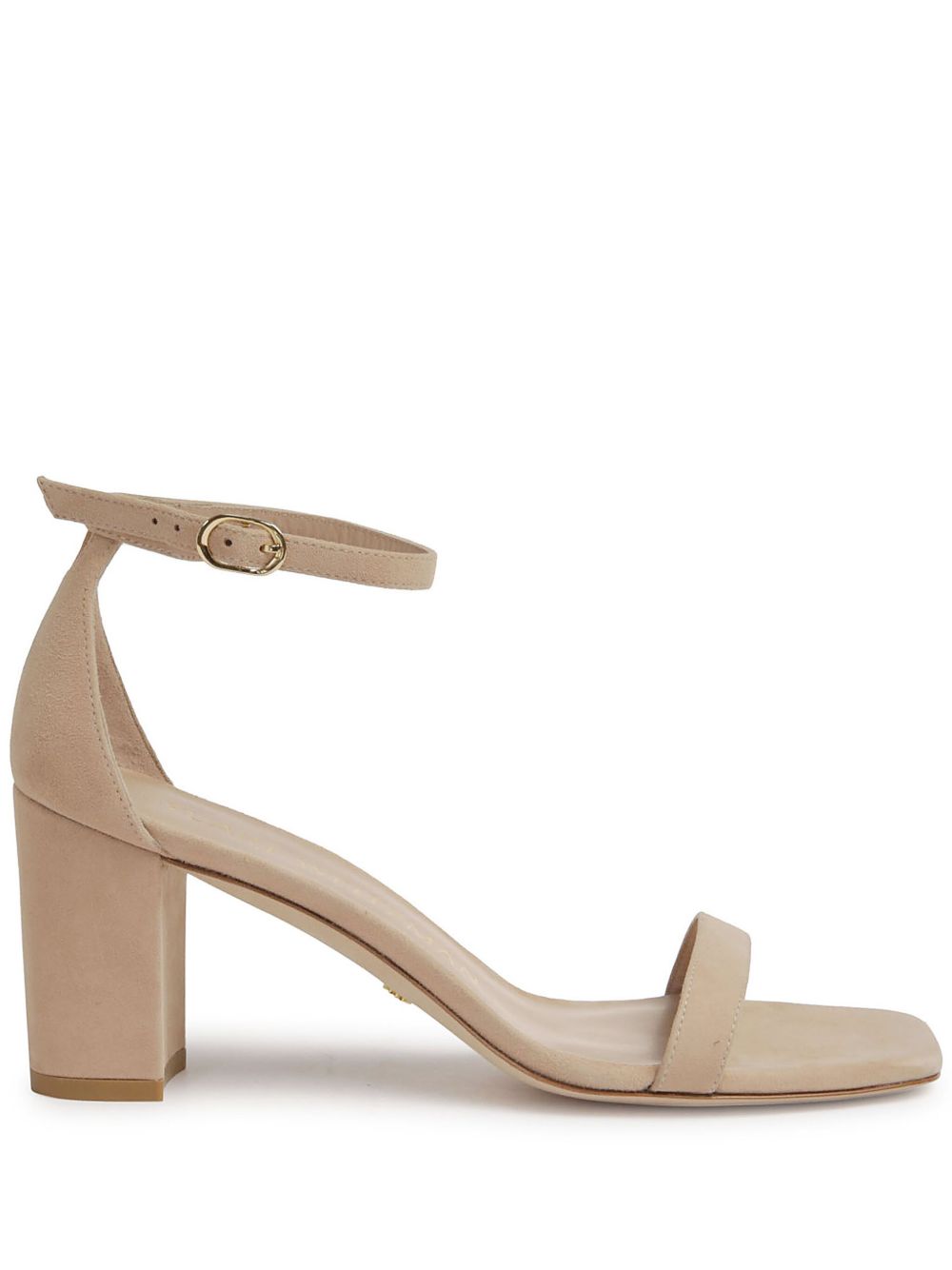 Stuart Weitzman Nudistcurve 中跟凉鞋（7.5厘米） - 中性色