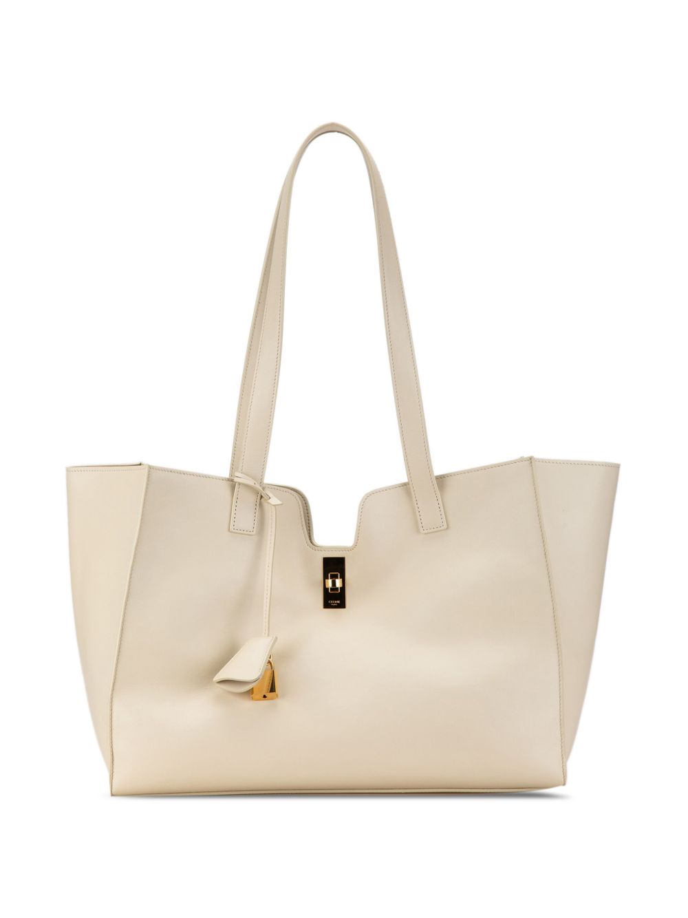 Céline Pre-Owned Soft 16 Cabas 柔软小牛皮手提包（2000年代典藏款） - 白色